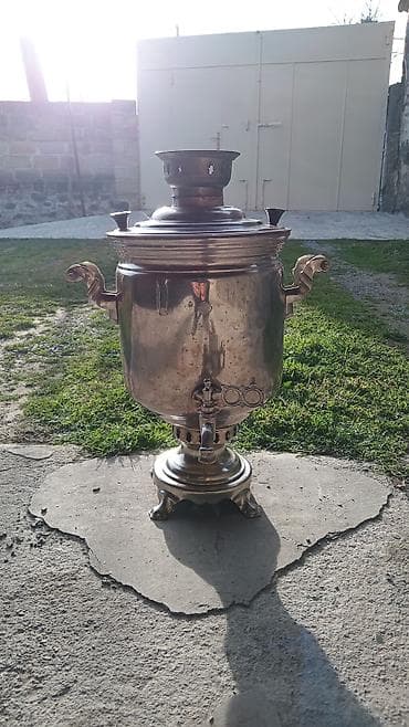 peçlər və kaminlər: İşlənmiş Od Samovar, 7 l, Pulsuz çatdırılma — 3