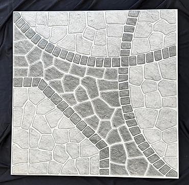 sunu gul: Dekorativ döşəmə plitələri – açıq və qapalı məkanlar üçün - Material — 3