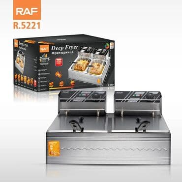Хлебопечки: Фритюрница Raf, Больше 5 л, Новый, Доставка в районы, Бесплатная доставка — 2