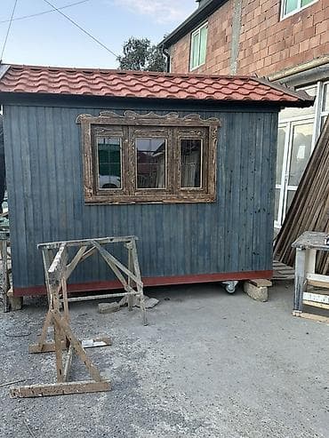 ketan yagi: Taxta bağ evi / köşk - Material: tamamilə ağac konstruksiya, xaricdə — 3