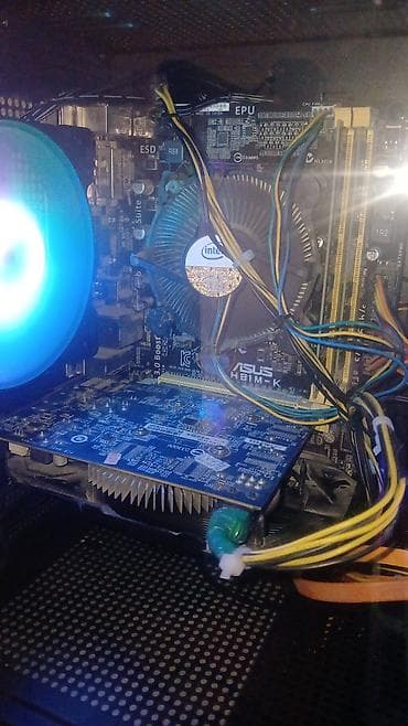 naxcivan komputer satisi: RGB işıqlanmaya malik stolüstü oyun/ofis kompüteri Texniki — 2