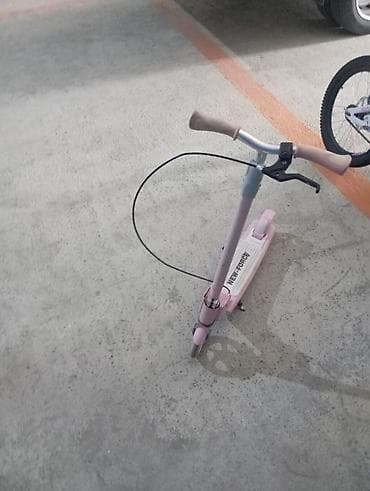 moped: Uşaq skutu – NEW-FORCE, çəhrayı rəng - Brend/model: NEW-FORCE - Rəng — 1