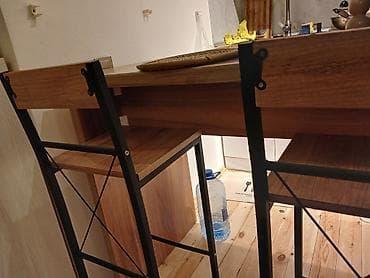 Дом и сад: Bar stolu 3stulu cox baha yigilib qalin mdfdir suya davamli kocle — 4