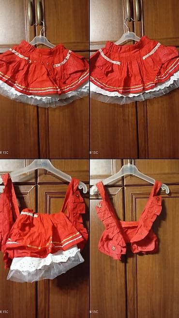 lovetti uşaq geyimleri: Uşaq geyimləri dəsti – bir neçə model 1) Narıncı kapüşonlu kofta - — 9