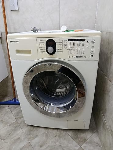 123 ekran televizyon: Paltaryuyan maşın Samsung, 6 kq, Avtomat, Qurutmasız, Kredit yoxdur — 1