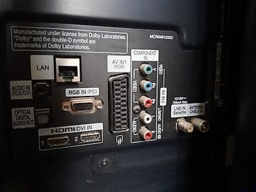 Smart TV bokslar: LG televizor 500 manata, ekranın uzunluğu 109 sm, hündürlüyü 65 — 5