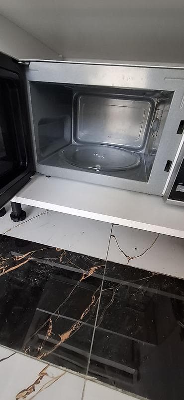 mini pec: Mikrodalğalı soba. Panasonic Badamdardadı. heç 1problemi yoxdu — 2