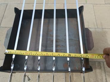 бак для воды в квартиру: Барбекю, Угольный, С шампурами — 6