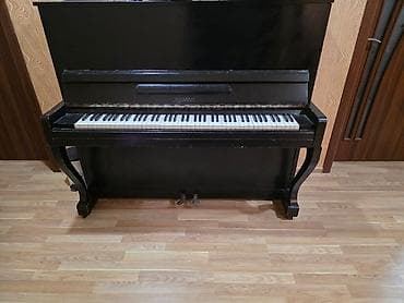 gitara simleri: Akkustik piano – “Kuzbass” upright (stolüstü olmayan, klassik şaquli — 3