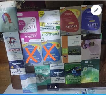 sürücülük kitabı: Salam gördüyünüz kitablar satılır Qiymətini qeyd edirəm her birinin — 1