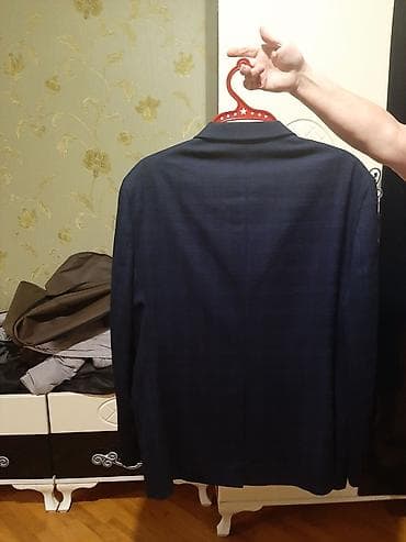 Digər kişi geyimləri: Castello d’Oro kişi kostyumu – İtaliya istehsalı - Rəng: tünd göy — 2