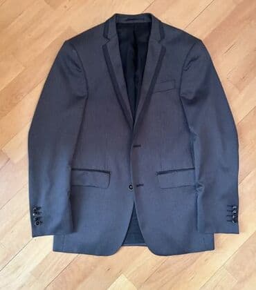 farmasi style n go: Kişi kostyumu – iki hissəli dəst ölçü 48 - Rəng: tünd boz, incə — 1