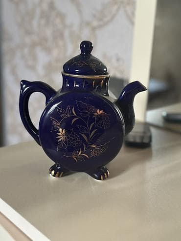 çaydan: Rəng - Göy, Çaydan, Farfor — 1