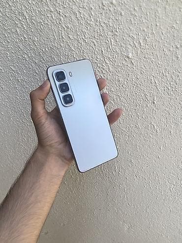 smart saat sim kart: Infinix HOT 50 Pro, 256 GB, rəng - Ağ, Simsiz şarj — 2