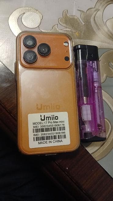 qin 2 pro: Umiio 17 Pro Max mini – kompakt smartfon Xüsusiyyətlər: - — 1