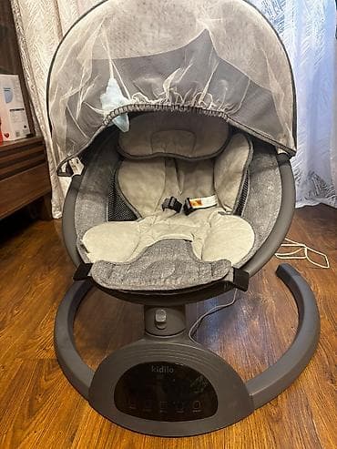 elektron besikler: Oğlan və qız üçün, Beşik, Yellənmə mexanizm ilə — 1