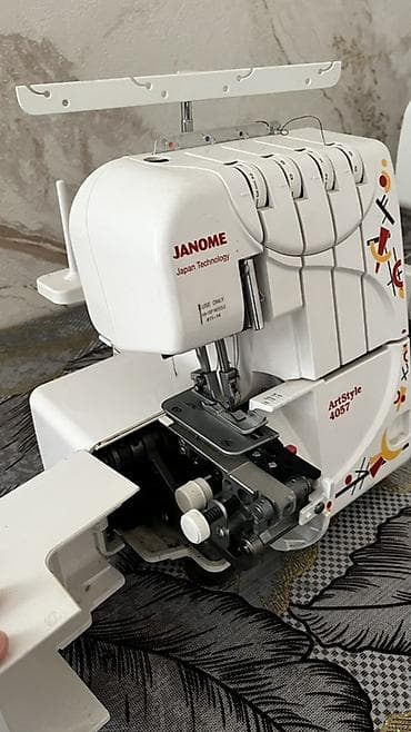 janome 500e: Tikiş maşını Janome, İşlənmiş,Overlok, 6 saplı — 4