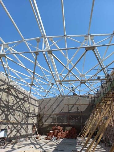 usden cixm dam ortuyu: Metal konstruksiyalar, müxtəlif tikinti layihələrində istifadə üçün — 4