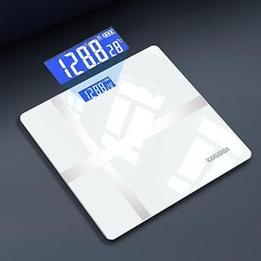 Elan başlığı: Kakusiga KSC-1508/B8045 White – Elektron şəxsi tərəzi — 1