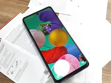 samsung 4: Samsung Galaxy A51, 64 GB, rəng - Göy, Düyməli, Sensor, İki sim kartlı — 10