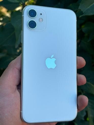 Elektronika: IPhone 11, 64 GB, White Titanium, Face ID — 2