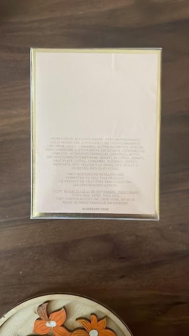 qızil: Brend ətirlər – orijinal qablaşdırmada, 50 ml EDP (eau de parfum) — 6