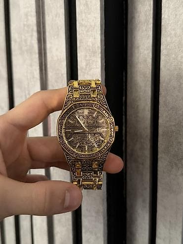 baki saati: 120 manata alinib 50 manata satilir Qızılı rəngli kişi qol saatı – — 3