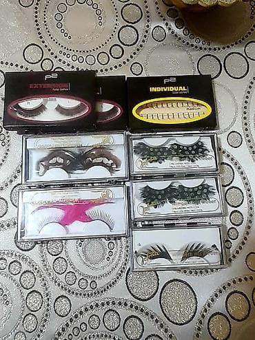 Личные вещи: Bir yerde satılır.Müxtəlif növ saxta kirpiklər dəsti - Brendlər: p2 — 1