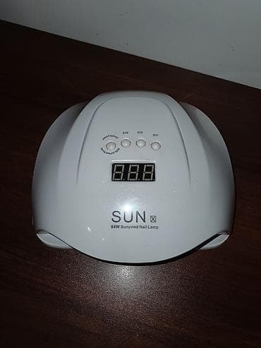 işıq lampaları: SUN X 54W SunUVLED dırnaq lampası - Güc: 54W - LED/UV kombinə edilmiş — 1