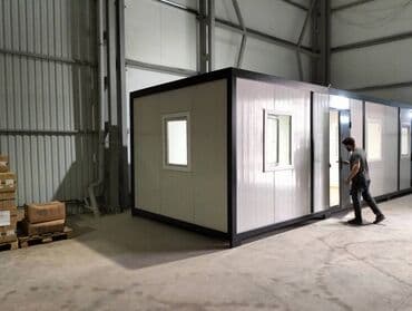 demir ev: Ofis Konteyner ✅ 9.00x3.00m Konteyner ✅ Uzunluq: 9.00m    ✅ En — 2