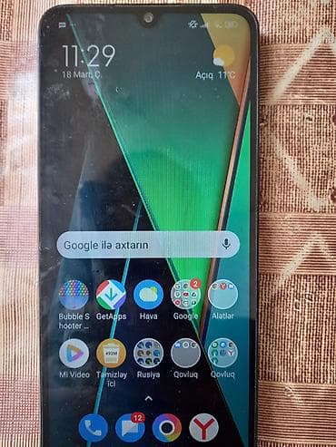 online komputer isi: Poco C75, 128 GB, rəng - Qara, Sensor — 2