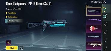 pubg mobile kr: PUBG Mobile hesabında Laboratoriya yüksəldilə bilən silah dəstləri — 5