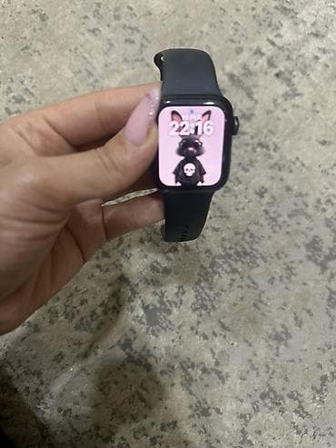 parfois saat: Smart saat, Apple, Sensor ekran, rəng - Qara — 1