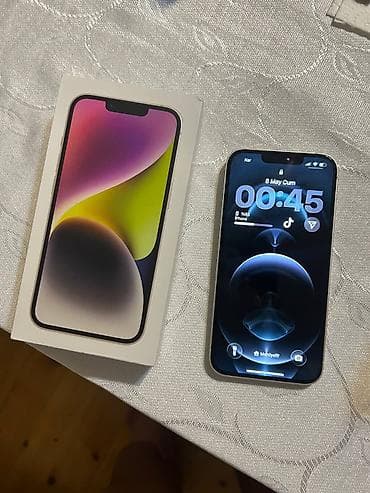 iphone 4s bu satın: IPhone 14, 256 GB, Ağ, Face ID, Sənədlərlə — 1