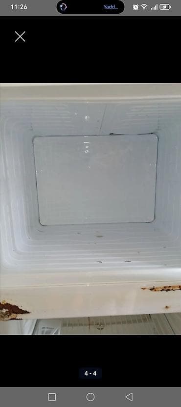 aliram soyuducu: İşlənmiş 2 qapılı Soyuducu Satılır, rəng - Ağ — 1