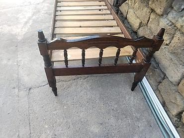tek krafat: İşlənmiş, Təknəfərlik çarpayı, Bazasız, Matrassız, Siyirməsiz — 3