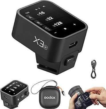Godox X3-N – Nikon fotoaparatları üçün kompakt 2.4 GHz TTL radio flaş
