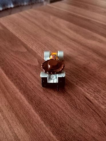 диски 128 стиль: Oyuncaq mini maşın — kovboy temalı 9 7 - Material: metal və plastik — 1