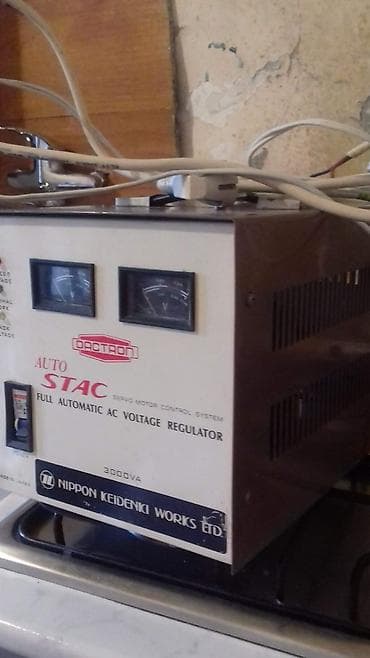 ev saati: AC gərginlik stabilləşdiriciləri (2 ədəd) 1) EMKAY AVR-500W - Model — 8