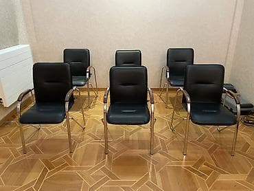 ofis oturacaqlari: Ofis üçün rahat kreslolar – 6 ədəd - Marka: Nowy Styl - Material — 1