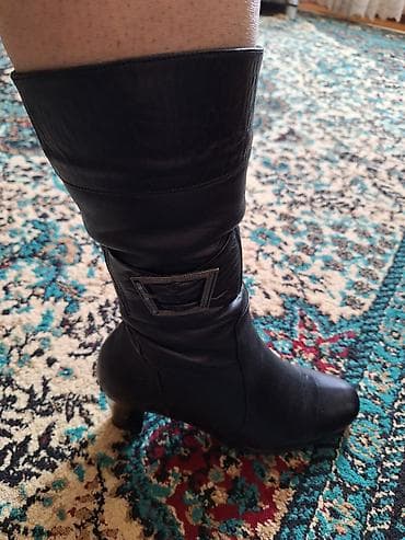 çekmeler: Qadin cekmesi.temiz deri.2-3 defe seliqeli geyilib.ici tebii mex.170 — 4