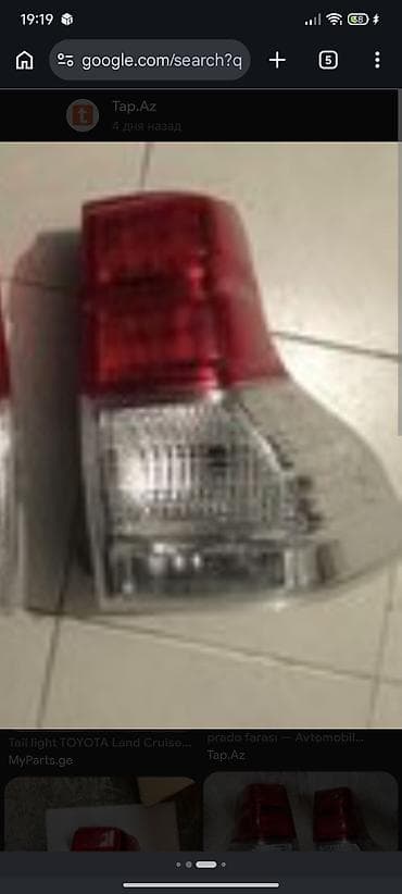 arxa panel: LED, Toyota — 4