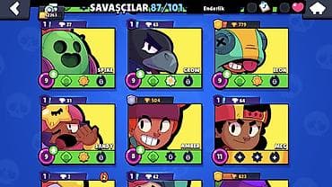 lg g2 d802: Brawl Stars oyunu üçün yüksək səviyyəli hesab Əsas göstəricilər: - — 3