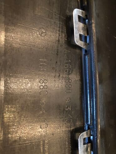 задний бампер мерседес: Arxa, Mercedes-Benz ml w166, 2013 il, Ünvandan götürmə — 2