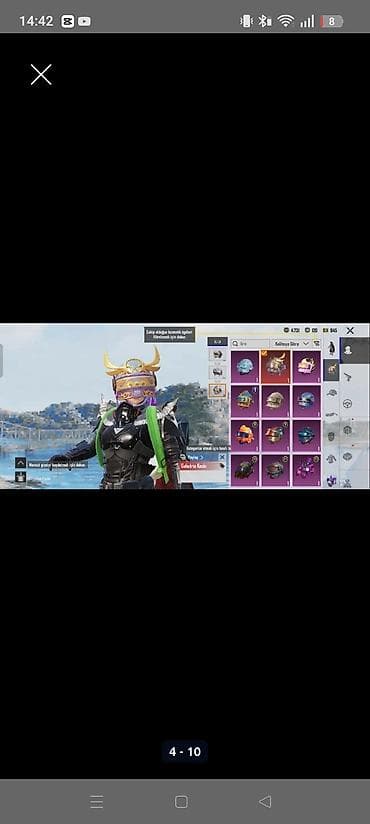 ucuz kask: PUBG Mobile hesabı – premium kosmetiklər və zəngin inventar - — 4