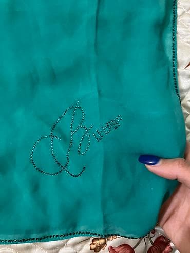 Həri və nişan Şərfləri, Turkiyeden alinib, Firuzeyi rengi heride 1