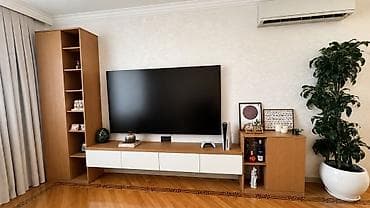 витрина шкаф: Məhsul: Divar tipli TV məbeli – modul sistem Təsvir: - Müasir — 2