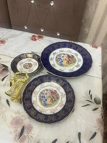 serviz qablar: Bir çox qab yenidir istifadə olunmayıb dəst cüt və ya 6 ədəddir — 4