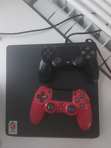 ps4 slim disk: Satılır tam ideal vəziyyətdə PlayStation 4 Slim. ​İçi heç vaxt — 1