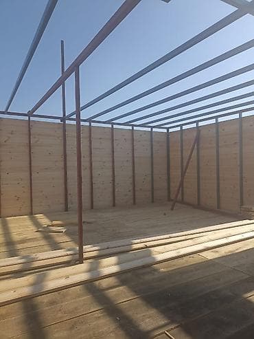Taxta karkaslı modul ev – hazır montajlı Məhsulun təsviri: - Fabrikdə — 10